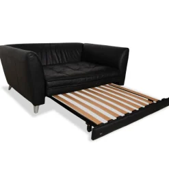 Pamono Monster 3-Seater Sofa in Black Leather from Bretz Sale