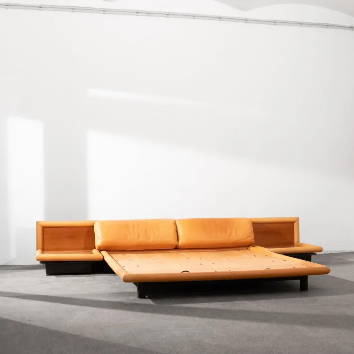 Pamono Morna Daybed by Afra & Tobia Scarpa for Molteni