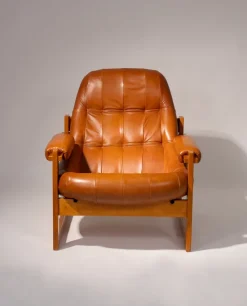 Pamono MP-91 Lounge Chair by Percival Lafer, 1970a Online
