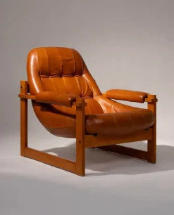 Pamono MP-91 Lounge Chair by Percival Lafer, 1970a Online