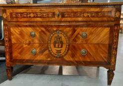 Pamono Neoclassical Chest of Drawers with Inlay Outlet