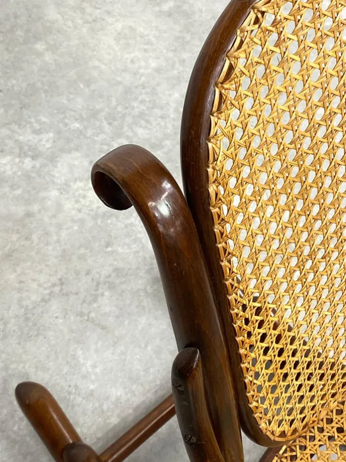 Pamono No. 2 Children's Rocking Chair attributed to Thonet, 1920s Best