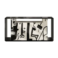 Pamono Nuria Sideboard in Black and White by Hommés Studio