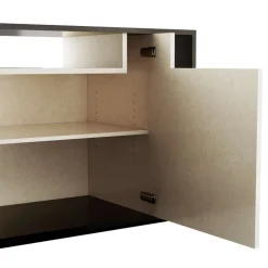 Pamono Nuria Sideboard in Black and White by Hommés Studio