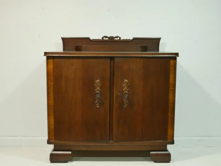Pamono Oak and Spruce Buffet, Germany, 1920s Clearance