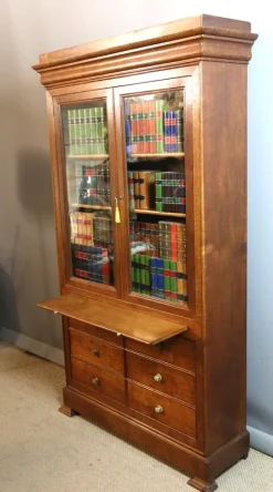 Pamono Oak Bookcase, 19th Century Discount
