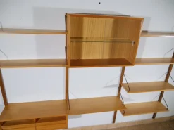 Pamono Oak Modular Shelving System by Poul Cadovius, 1960s Sale