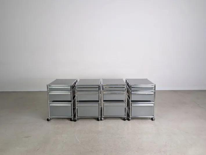 Pamono Office Cabinet with Castors from USM Haller Sale