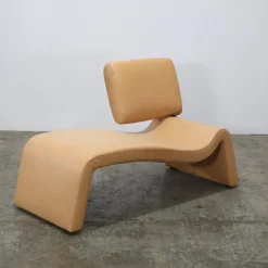 Pamono Onda Chaise Longue in Leather from Cor Outlet