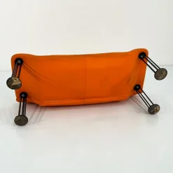 Pamono Orange Sofa by Burkhard Vogtherr for Hain & Tohme, 1980s Outlet