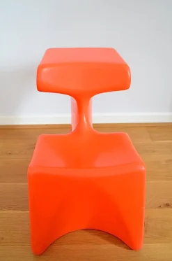 Pamono Orange Zocker Children's Chair by Luigi Colani for Top System Burkhard Lübke, 1971 Sale