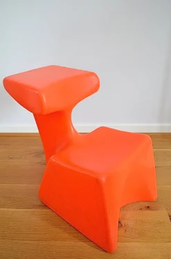Pamono Orange Zocker Children's Chair by Luigi Colani for Top System Burkhard Lübke, 1971 Sale