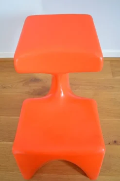Pamono Orange Zocker Children's Chair by Luigi Colani for Top System Burkhard Lübke, 1971 Sale