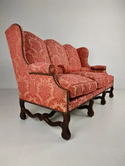 Pamono Os De Mouton Sofa in Tapestry, 1700s New