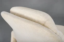 Pamono P60 Chairs and Ottomans by Vittorio Introini for Saporiti, 1960s, Set of 4 New