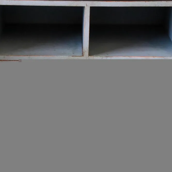 Pamono Painted 4-Door Library Bookcase with Secretaire, 1910s Sale