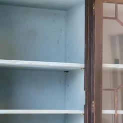 Pamono Painted 4-Door Library Bookcase with Secretaire, 1910s Sale