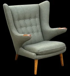 Pamono Papa Bear Chair by Hans J Wegner for A.P.stolen, 1960s Hot