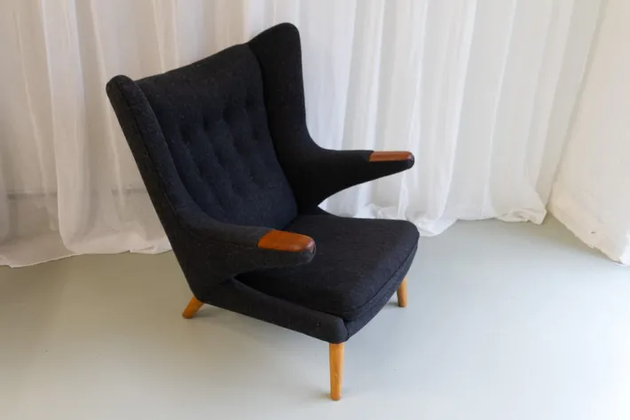 Pamono Papa Bear Chair by Hans Wegner for AP Stolen, 1960s Online