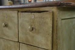 Pamono Patinated 24-Drawer Craft Cabinet, 1950s Clearance