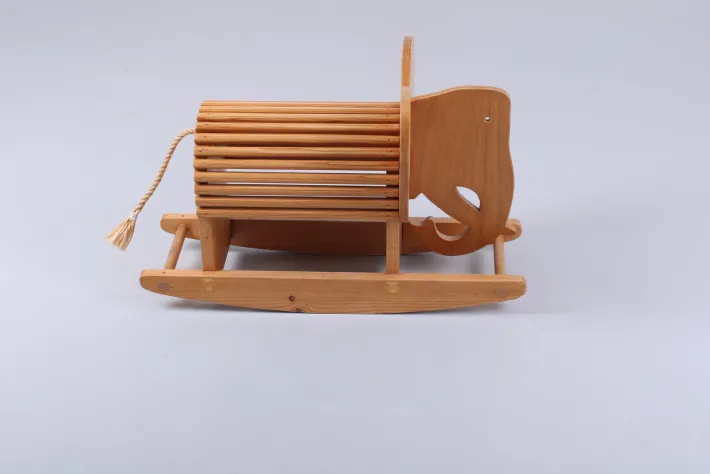 Pamono Pine Elephant Children's Rocking Chair, 1970s Best