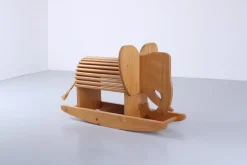 Pamono Pine Elephant Children's Rocking Chair, 1970s Best