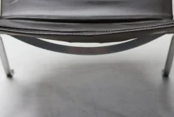 Pamono PK22 Chair in Dark Brown Leather by Poul Kjærholm for Fritz Hansen, Denmark, 1997 Hot