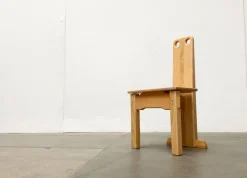 Pamono Postmodern Brutalist Wooden Children Chair, 1990s Outlet