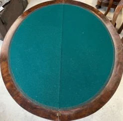 Pamono Queen Victoria Game Table, 19th Century New