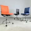 Pamono Red, Blue, Gray & Black Office T-Chair from Vitra Outlet