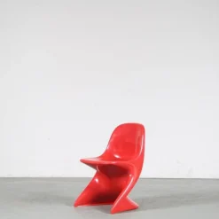 Pamono Red Casalino Children's Chair by Alexander Begge for Casala, Germany, 2000s Clearance