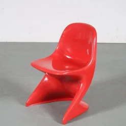 Pamono Red Casalino Children's Chair by Alexander Begge for Casala, Germany, 2000s Clearance