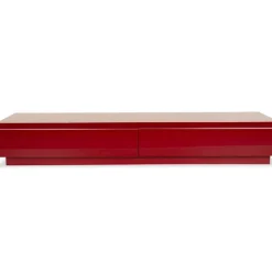 Pamono Red Wooden Cube Sideboard from Interlübke Sale