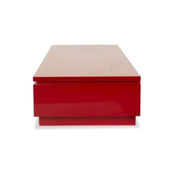Pamono Red Wooden Cube Sideboard from Interlübke Sale