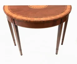 Pamono Regency Demi Lune Console Table in Maohogany Online