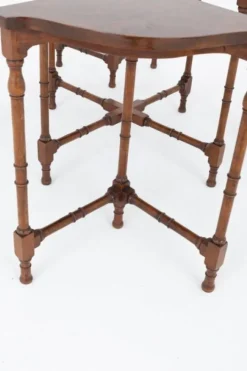Pamono Regency Revival Nesting Tables in Walnut, 1920s, Set of 5 Best