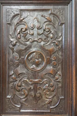 Pamono Renaissance Revival Oak 2-Part Buffet Cabinet, France, Mid-19th Century New