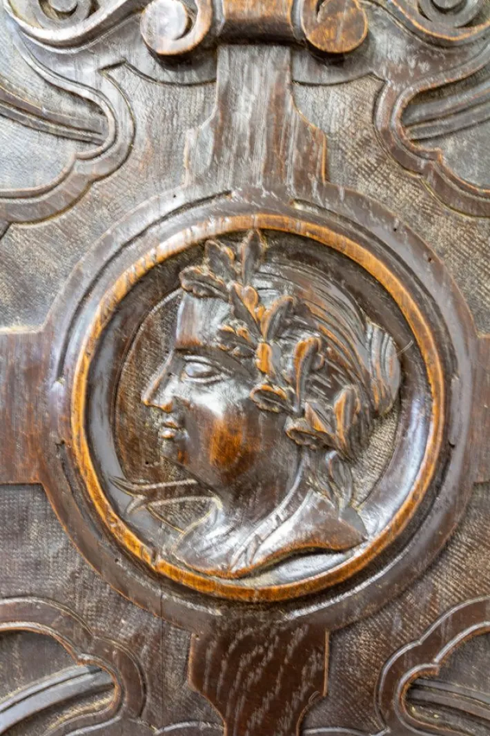 Pamono Renaissance Revival Oak 2-Part Buffet Cabinet, France, Mid-19th Century New