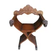 Pamono Renaissance-Style Folding Savonarola Chair, 1950s Outlet