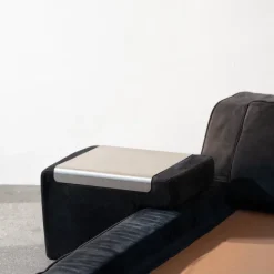 Pamono Roche Bobois Suede Bed Frame, 1970s Outlet