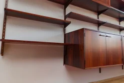 Pamono Rosewood Modular Wall Unit by Kai Kristiansen for FM Møbler, 1960s Clearance