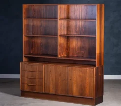 Pamono Rosewood Wall Unit by Erling Torvits, 1960s Best