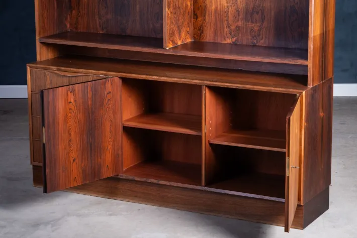 Pamono Rosewood Wall Unit by Erling Torvits, 1960s Best
