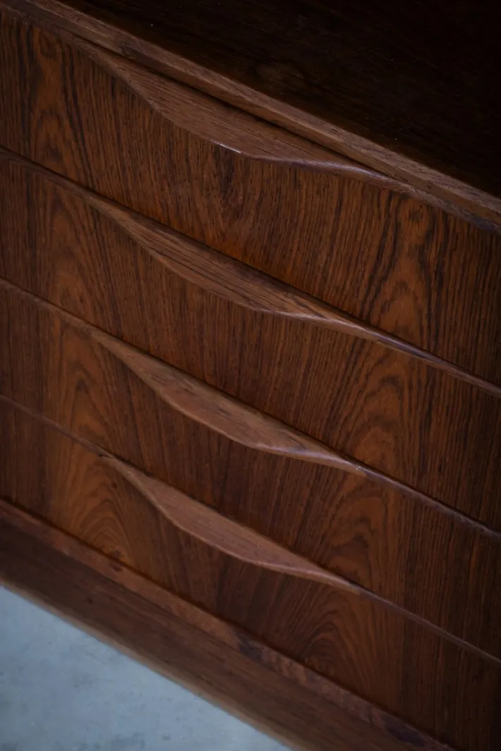 Pamono Rosewood Wall Unit by Erling Torvits, 1960s Best