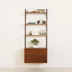 Pamono Rosewood Wall Unit by Poul Cadovius for Cado, Denmark, 1960s Best