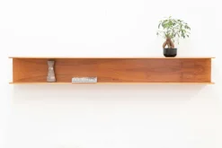 Pamono Rosewood Wall-Mounted Shelf Best