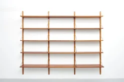 Pamono Royal System Teak Wall Shelf by Poul Cadovius for Cado, 1950s Hot