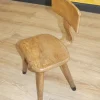 Pamono Rustic Children's Chair in Wood, 1960s Outlet