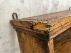 Pamono Rustic Wall Mounted Wooden Shelves, 1930s Best