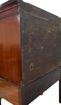 Pamono Satinwood Inlaid Mahogany Chest on Stand, 18th Century Hot
